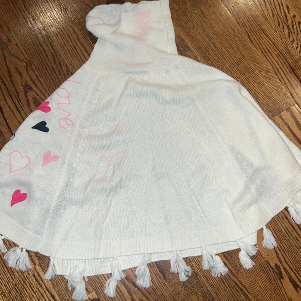 Lilly Pulitzer Kip Wrap Poncho Coconut Love Toss small/medium - Picture 9 of 10